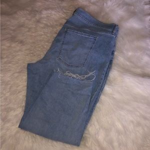 Plus size old navy boyfriend jean